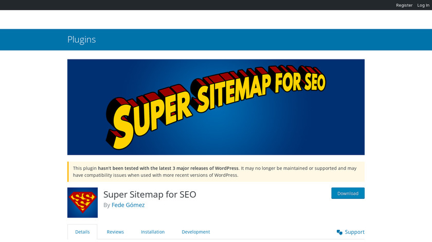 Super Sitemap for SEO Landing Page