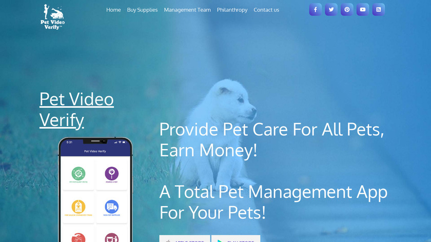 Pet Video Verify Landing Page