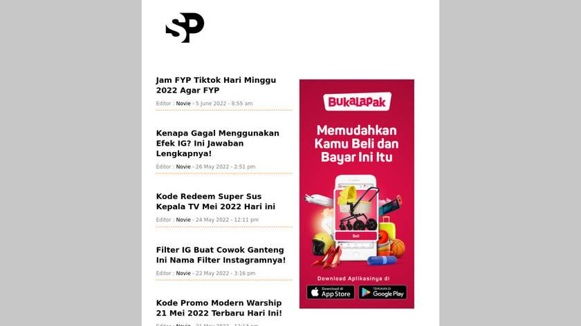 SlowPal Landing Page