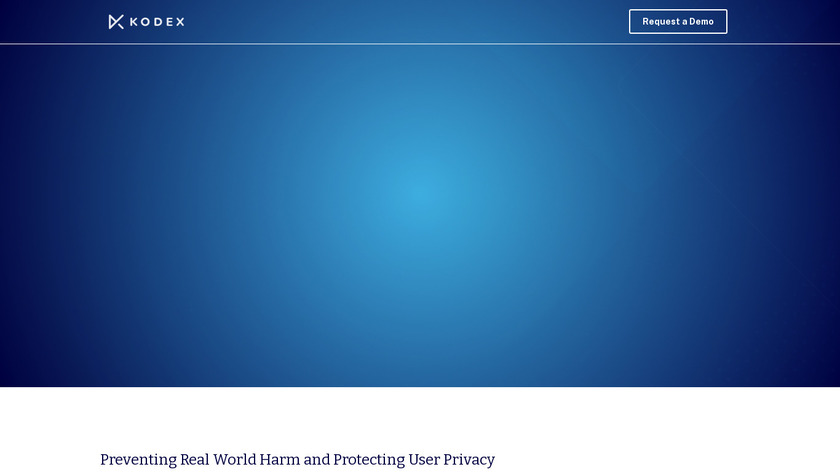 Kodex Landing Page