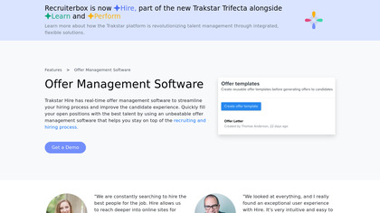 RecruiterBox Offer Management image