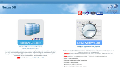 NexusDB ODBC Driver image