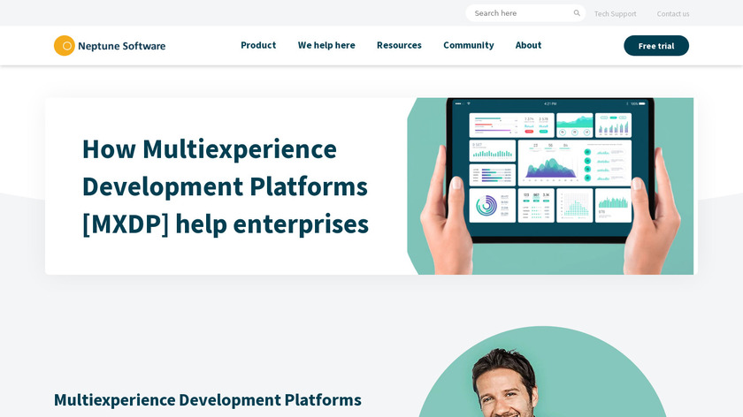 Neptune Software MXDP Landing Page