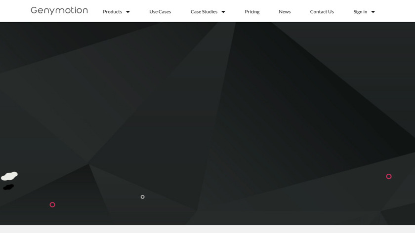 Genymotion Desktop Landing Page