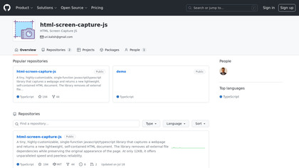 Html Screen Capture JS image