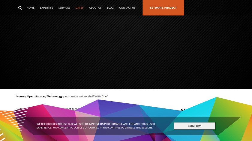 Quintagroup Chef Landing Page