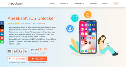 Apeaksoft iOS Unlocker image