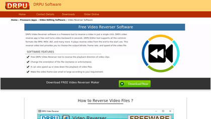 DRPU Video Reverser image