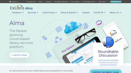 Alma Cloud-Based Library image