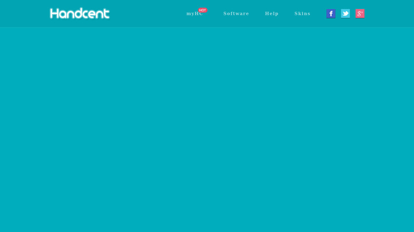 Handcent Landing Page