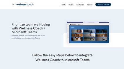 Wellness Coach for Microsoft Teams image