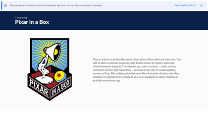 Pixar in a Box image