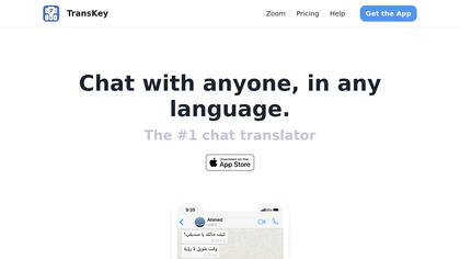 TransKey – Chat Translator App image