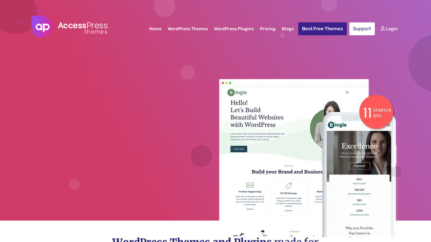 accesspressthemes.com AccessPress Landing Page