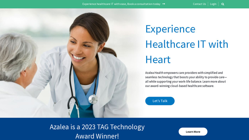 Azalea Health Landing Page