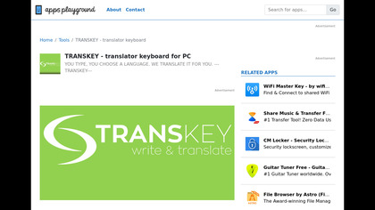 TRANSKEY – translator keyboard image
