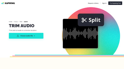 Kapwing Audio Trimmer image