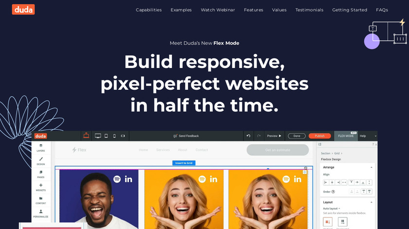 DudaFlex Landing Page