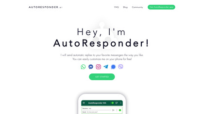 AutoResponder for WhatsApp image