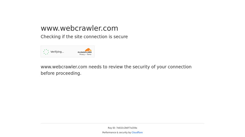 WebCrawler Landing Page