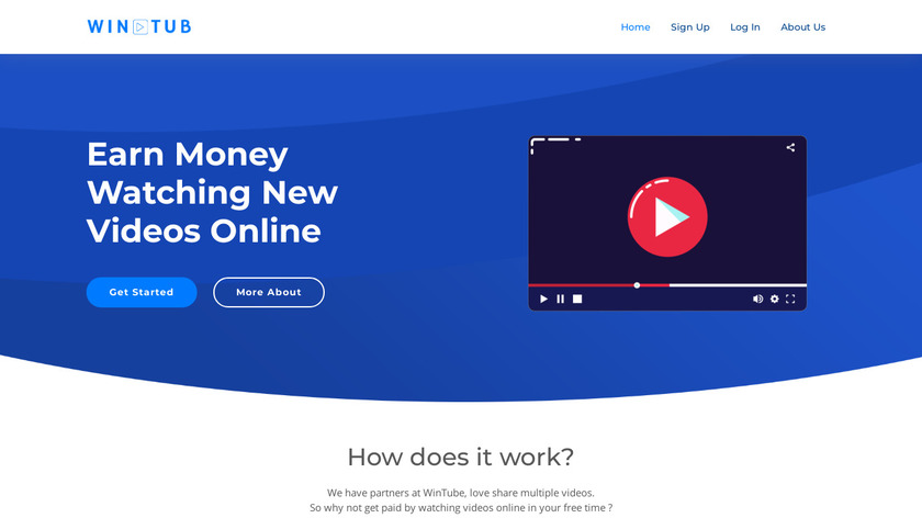 Wintub Landing Page