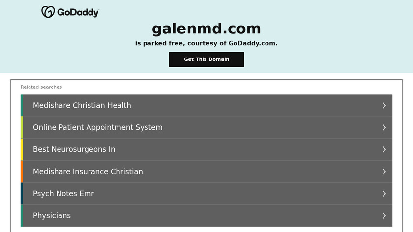 GalenMD.Ai Landing Page