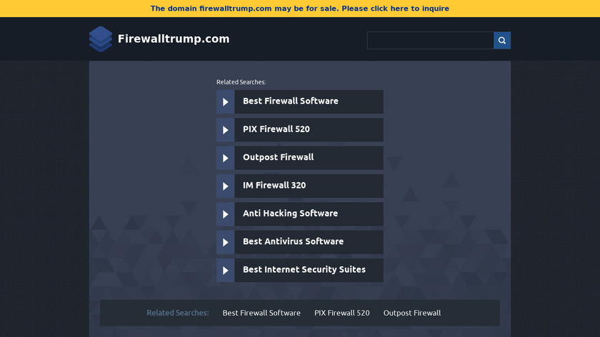 Firewall Trump Landing Page