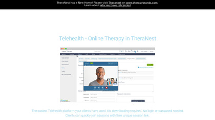 TheraNest Telehealth image