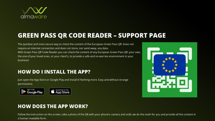 Greenpass QR Code Reader image