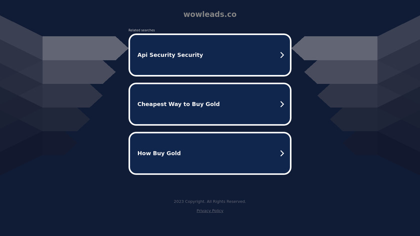 WOWLeads.co Landing Page