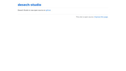 Desech Studio screenshot