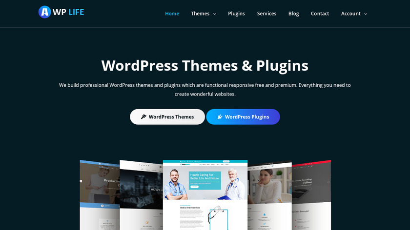 A WP Life Landing Page