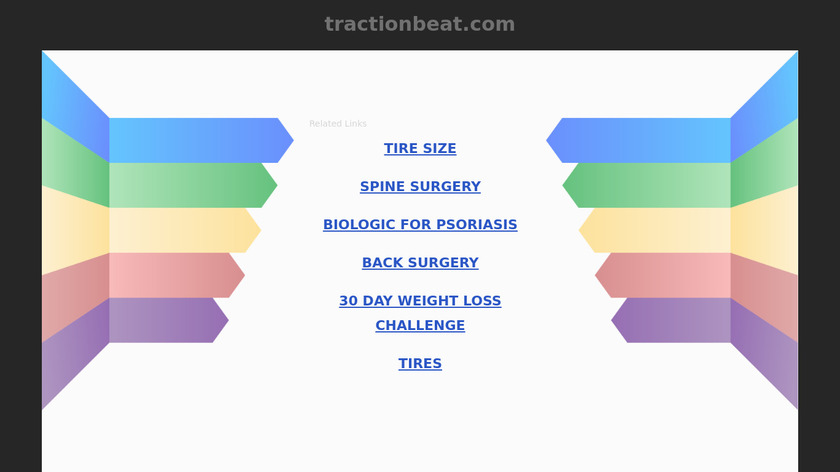 Tractionbeat Landing Page