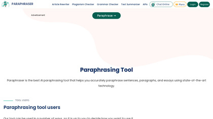 Paraphraser.io image