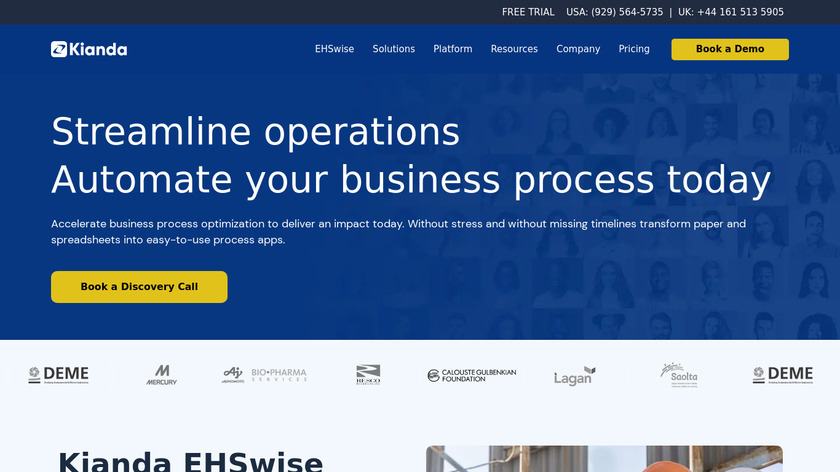 Kianda Landing Page