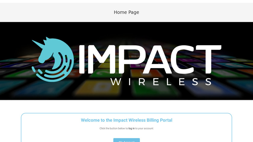 Impact Wireless Landing Page
