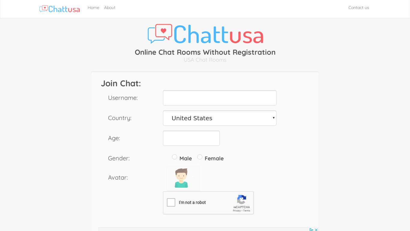 Chattusa Landing page