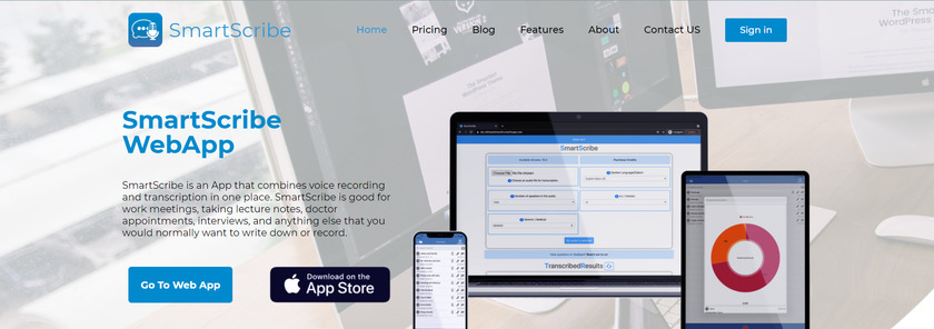 App Landing Page