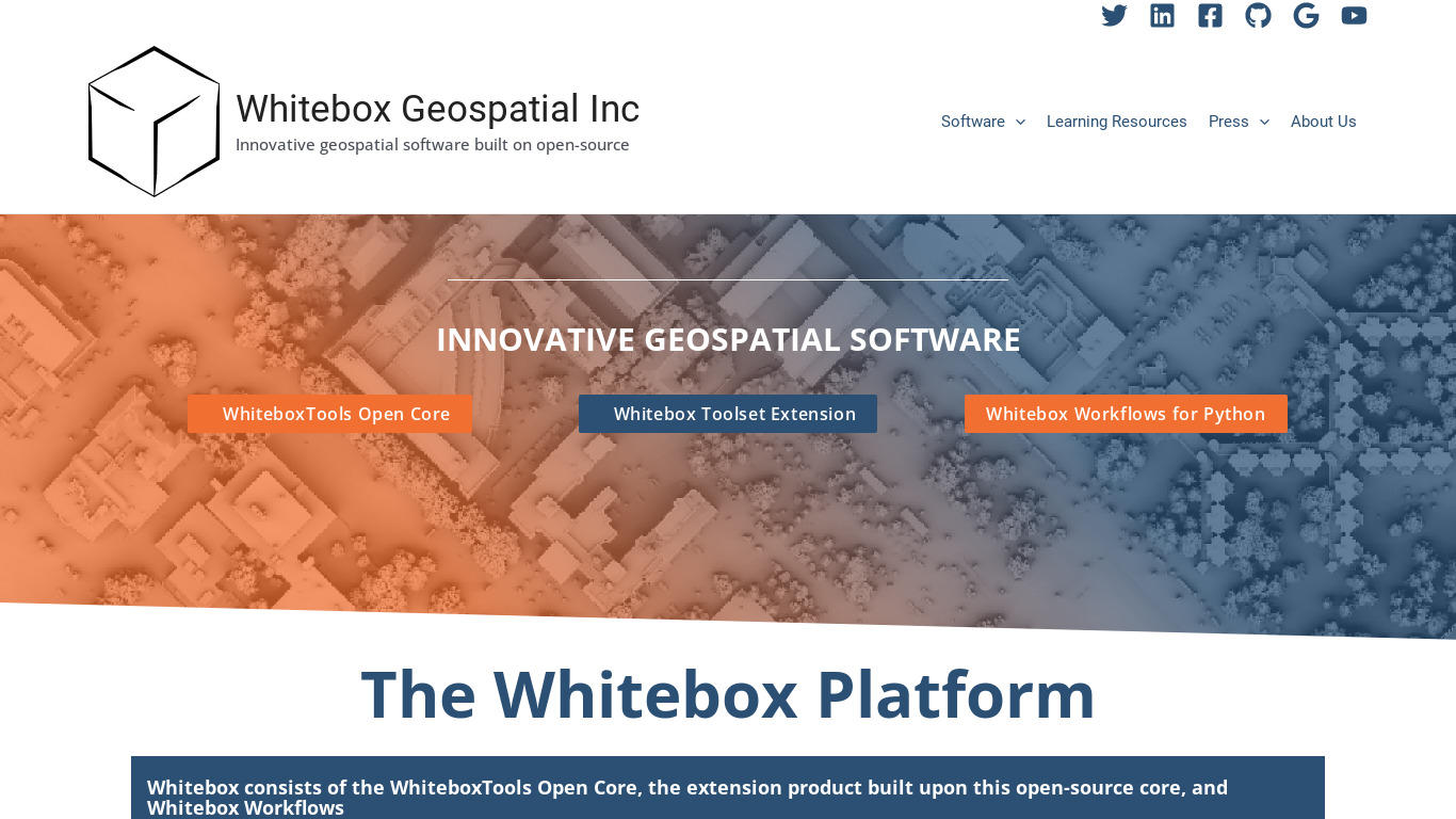 Whitebox GAT Landing page
