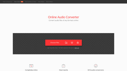 Convertio Online Audio Converter image