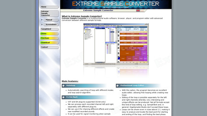 Extreme Sample Converter image