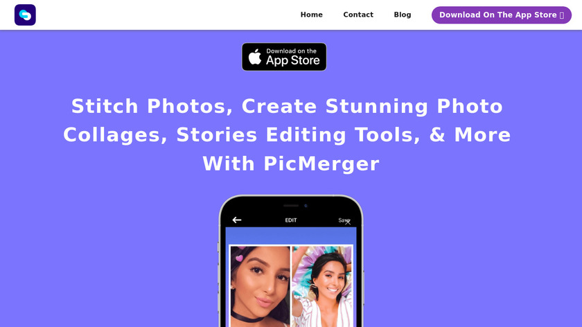 PicMerger Landing Page
