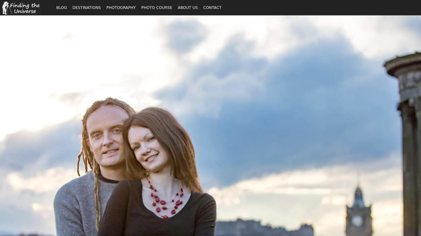 Finding the Universe Landing Page