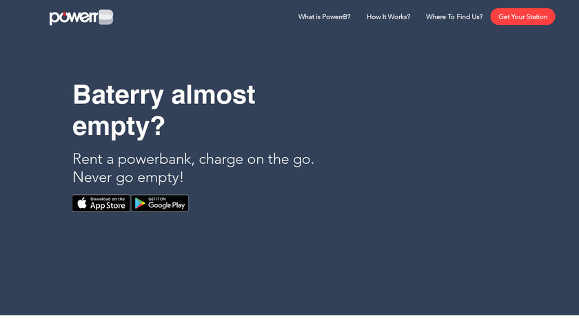 PowerrB Landing Page