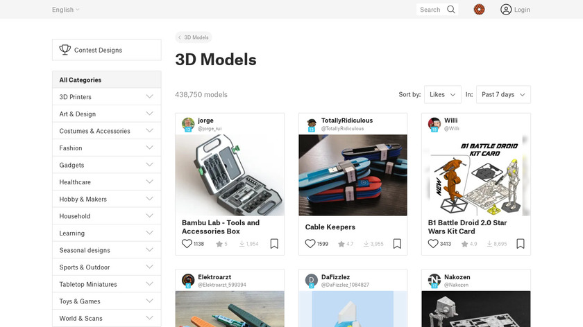 Prusa Printers Landing Page