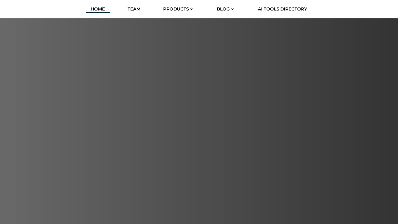 Textify AI Landing page