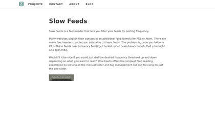 Slow Feeds image