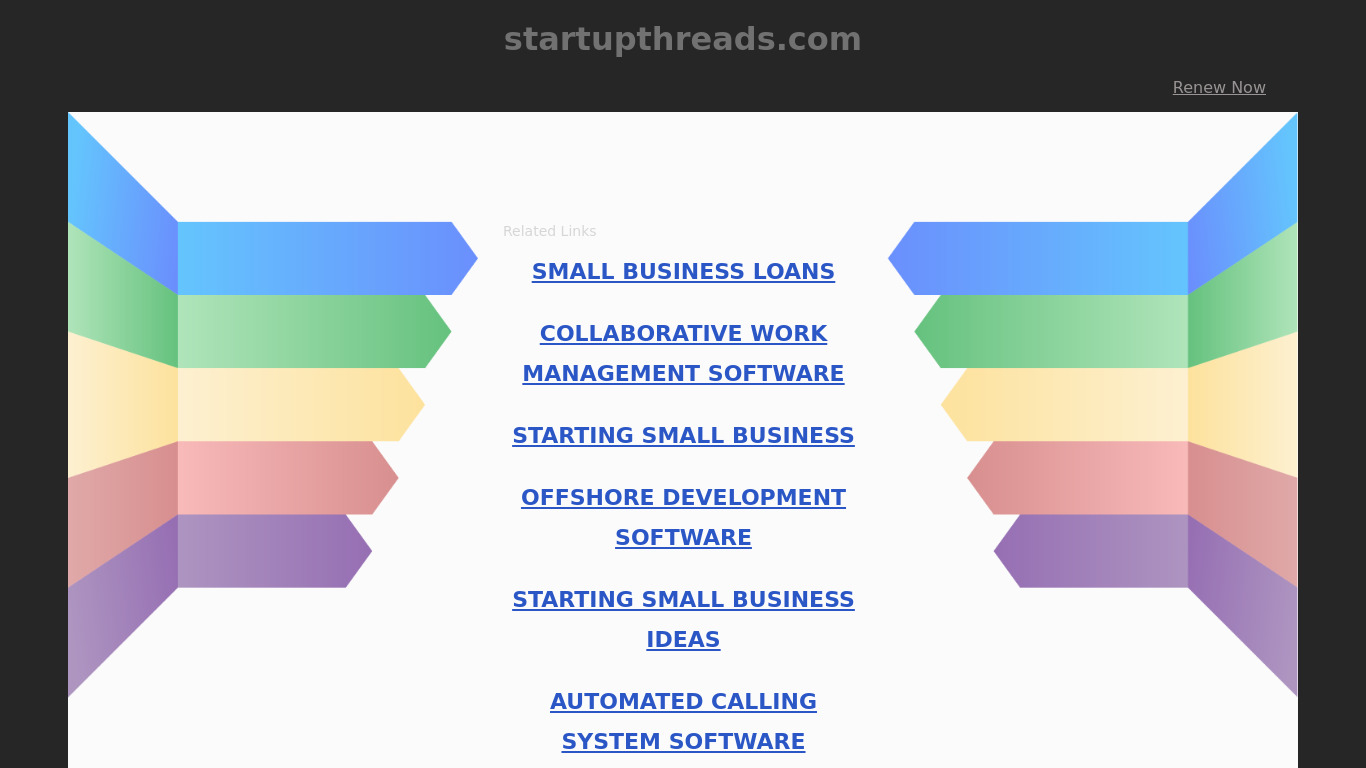 StartupThreads Shopify App Landing page
