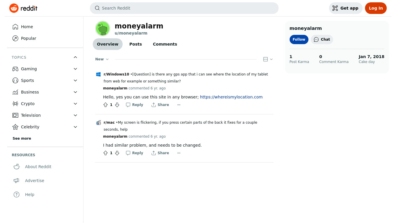 MoneyAlarm Landing page