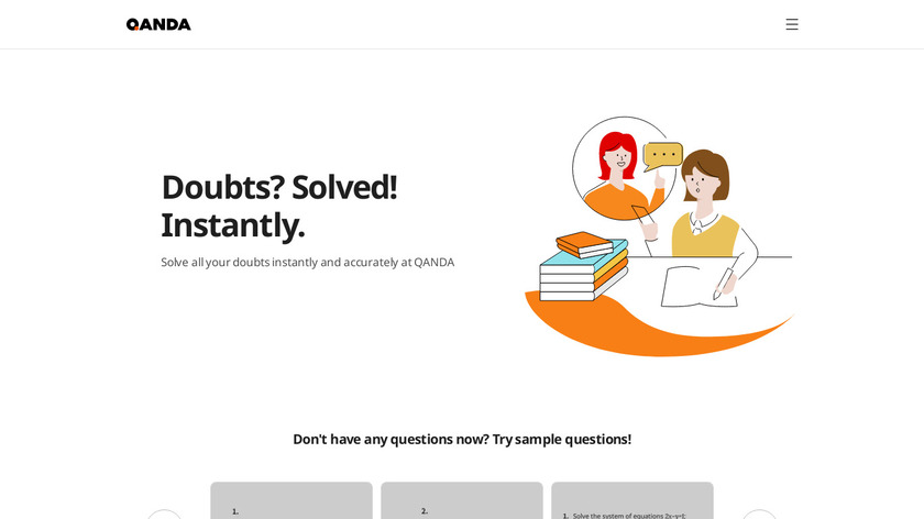 QANDA Landing Page